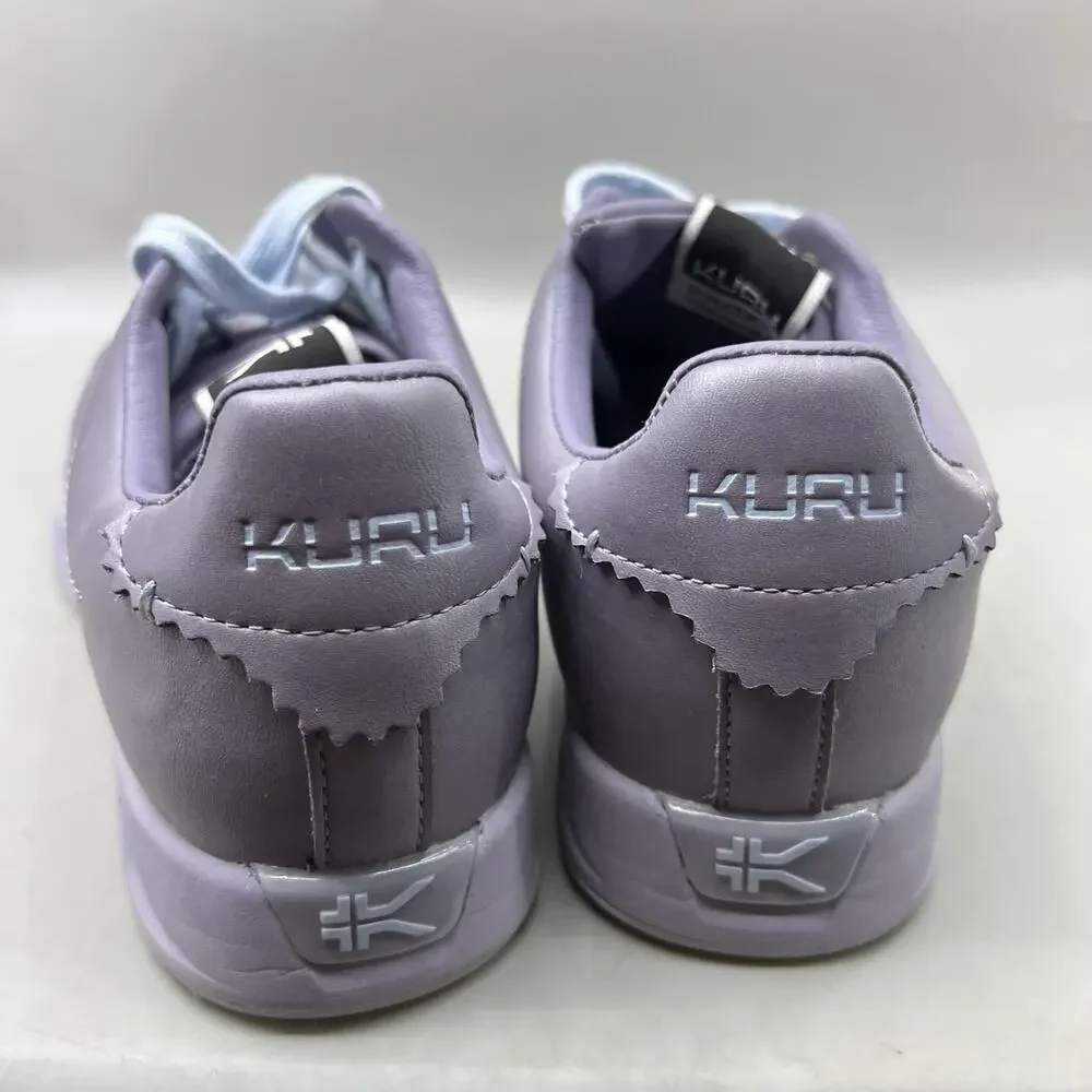 KURU Roam Classic Court Shoes Women Size 10.5 Purple Leather Comfort Sneakers